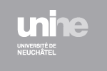 Logo UniNE blanc-gris